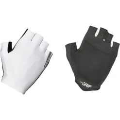 GripGrab Aerolite InsideGrip™ Handschoenen Met Korte Vingers - White